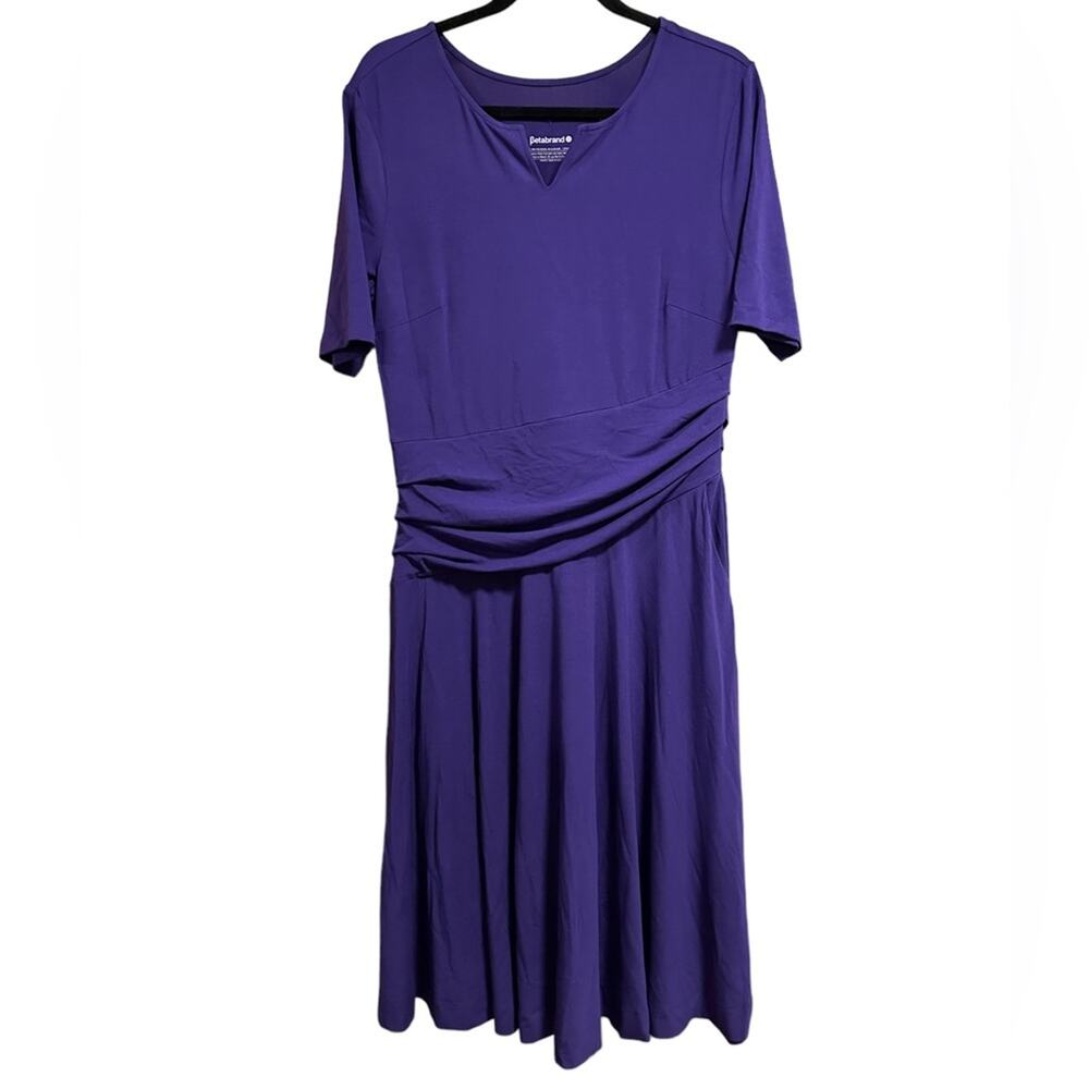 Betabrand Drape Jersey Dress Size Large